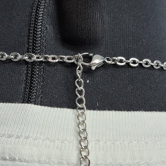 FIKA Mickey Mouse Large Aromatherapy Essential Oils Necklace Pendant Silver - Picture 6 of 7